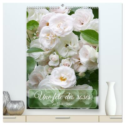 Picture of Une fête des roses  (Calendrier mural 2026 DIN A2 horizontal) calendrier de bureau