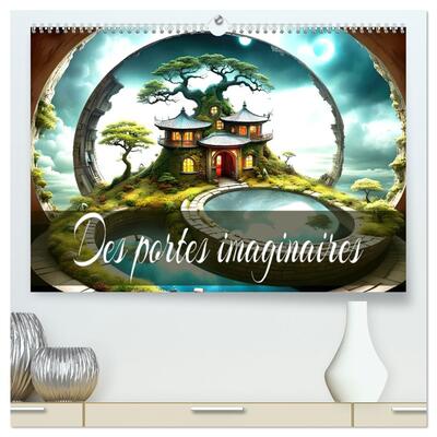 Picture of Des Portes imaginaires  (Calendrier mural 2026 DIN A2 vertical) calendrier de bureau