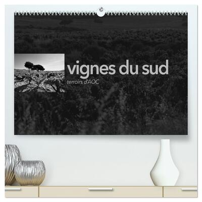 Image de VIGNES DU SUD terroirs d'AOC  (Calendrier mural 2026 DIN A2 vertical) calendrier de bureau