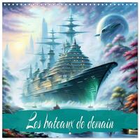 Picture of Les bateaux de demain (Calendrier mural carré 2026 30x30 cm) Calendrier double avec une page pour vos prises de notes