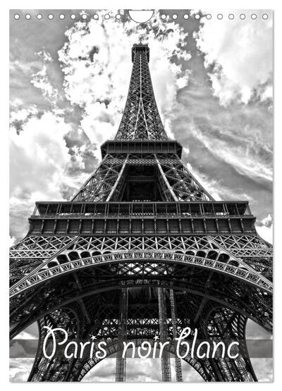 Picture of Paris noir blanc (Calendrier mural 2026 DIN A4 horizontal), CALVENDO calendrier mensuel
