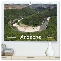 Image de Ardèche - Randonnée & Kayak  (Calendrier mural 2026 DIN A2 vertical) calendrier de bureau