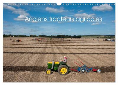 Picture of Anciens tracteurs agricoles (Calendrier mural 2026 DIN A3 vertical), CALVENDO calendrier mensuel
