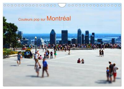 Picture of Couleurs pop sur Montréal (Calendrier mural 2026 DIN A4 vertical), CALVENDO calendrier mensuel