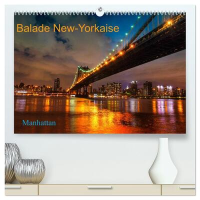 Image de Balade New-Yorkaise, Manhattan  (Calendrier mural 2026 DIN A2 vertical) calendrier de bureau