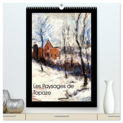 Picture of Les Paysages de Topaze  (Calendrier mural 2026 DIN A2 horizontal) calendrier de bureau