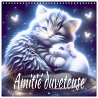 Picture of Amitié duveteuse (Calendrier mural carré 2026 30x30 cm) Calendrier double avec une page pour vos prises de notes