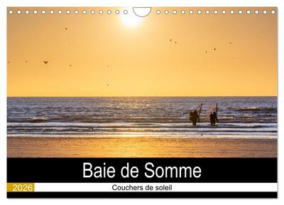 Picture of Baie de Somme Couchers de soleil (Calendrier mural 2026 DIN A4 vertical), CALVENDO calendrier mensuel