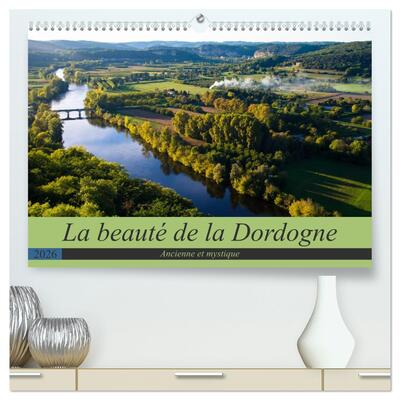 Picture of La beauté de la Dordogne - Ancienne et mystique  (Calendrier mural 2026 DIN A2 vertical) calendrier de bureau