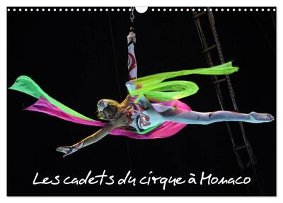 Image de Les cadets du cirque à Monaco (Calendrier mural 2026 DIN A3 vertical), CALVENDO calendrier mensuel