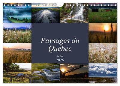 Picture of Paysages du Québec (Calendrier mural 2026 DIN A4 vertical), CALVENDO calendrier mensuel