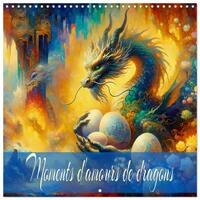 Picture of Moments d'amours de dragons (Calendrier mural carré 2026 30x30 cm) Calendrier double avec une page pour vos prises de notes