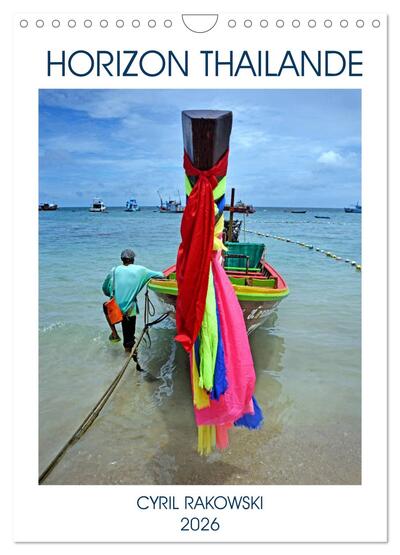 Image de HORIZON THAILANDE (Calendrier mural 2026 DIN A4 horizontal), CALVENDO calendrier mensuel