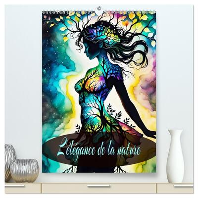 Picture of L'élégance de la nature  (Calendrier mural 2026 DIN A2 horizontal) calendrier de bureau