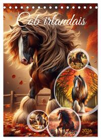 Image de Cob irlandais (Calendrier de bureau 2026 DIN A5 horizontal), CALVENDO calendrier mensuel