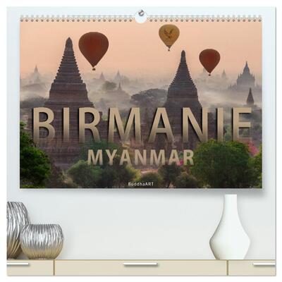 Picture of BIRMANIE MYANMAR  (Calendrier mural 2026 DIN A2 vertical) calendrier de bureau