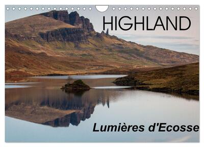 Picture of HIGHLAND, Lumières d'Ecosse (Calendrier mural 2026 DIN A4 vertical), CALVENDO calendrier mensuel