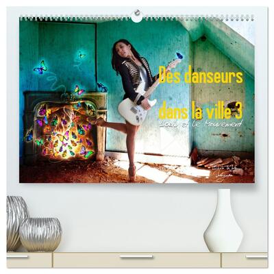 Image de Des danseurs dans la ville 3 L'Oeil et le Mouvement  (Calendrier mural 2026 DIN A2 vertical) calendrier de bureau