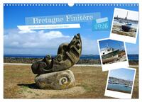 Picture of Bretagne Finistère balade estivale à Camaret-sur-Mer (Calendrier mural 2026 DIN A3 vertical), CALVENDO calendrier mensuel