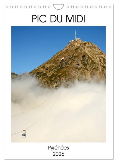 Picture of PIC DU MIDI Pyrénées (Calendrier mural 2026 DIN A4 horizontal), CALVENDO calendrier mensuel