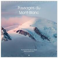 Picture of Paysages du Mont-Blanc (Calendrier mural carré 2026 30x30 cm) Calendrier double avec une page pour vos prises de notes