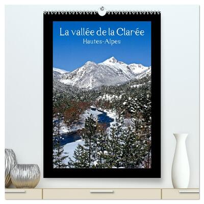 Picture of La vallée de la Clarée Hautes-Alpes  (Calendrier mural 2026 DIN A2 horizontal) calendrier de bureau