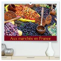Picture of Aux marchés en France  (Calendrier mural 2026 DIN A2 vertical) calendrier de bureau