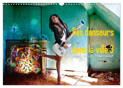 Picture of Des danseurs dans la ville 3 L'Oeil et le Mouvement (Calendrier mural 2026 DIN A3 vertical), CALVENDO calendrier mensuel