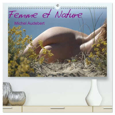 Picture of Femme et Nature  (Calendrier mural 2026 DIN A2 vertical) calendrier de bureau