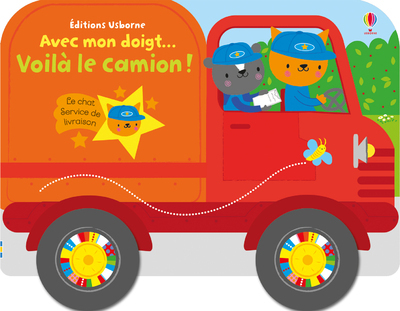 Picture of Avec mon doigt... Voilà le camion !