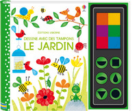 Picture of Dessine avec des tampons Le jardin