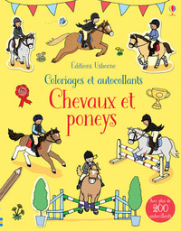 Image de chevaux et poneys - Coloriages et autocollants