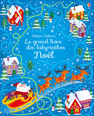 Picture of Le grand livre des labyrinthes - Noël