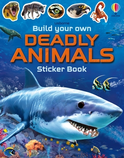 Image de Build your own deadly animals - Sticker book