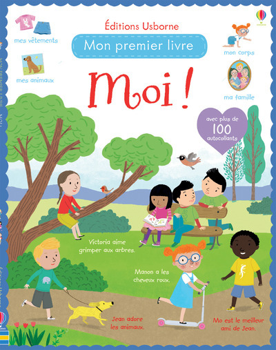 Image de Moi ! - Mon premier livre avec autocollants