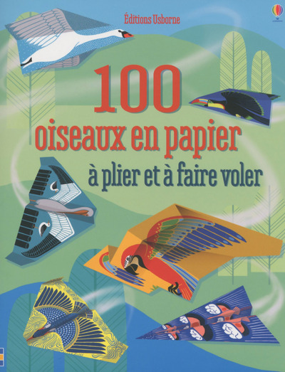 Image de 100 oiseaux en papier à plier et à faire voler