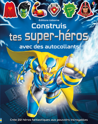 Image de Construis tes super-héros avec des autocollants