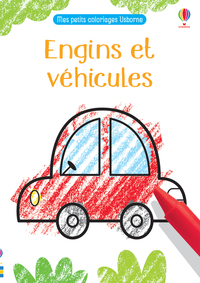 Picture of Engins et véhicules - Mes petits coloriages Usborne