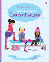 Image de J'habille mes amies - Les patineuses - Autocollants Usborne