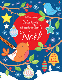Image de Noël - Coloriages et autocollants