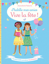 Image de J'habille mes amies - Vive la fête ! - Autocollants Usborne