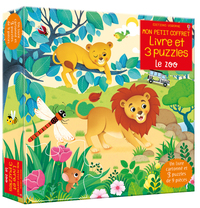 Picture of Mon petit coffret Livre et puzzles - Le zoo