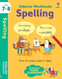 Image de Usborne Workbooks Spelling 7-8