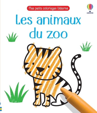 Picture of Les animaux du zoo - Mes petits coloriages Usborne
