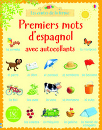 Image de Premiers mots d'espagnol avec autocollants - Les contes de la ferme