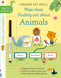 Image de Wipe-Clean Finding out about Animals 6-7 - Key Skills