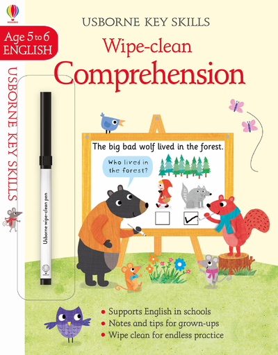 Image de Key Skills Wipe-Clean - Comprehension - Age to 5-6