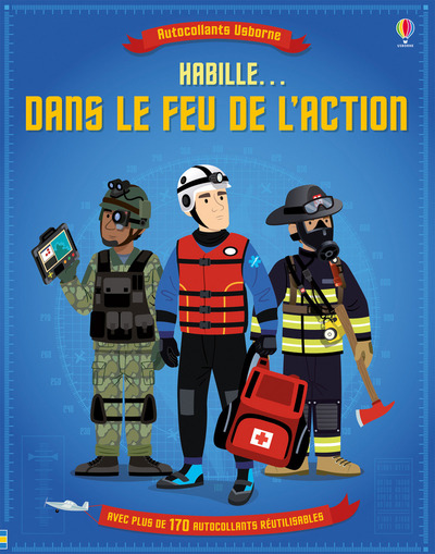 Image de Habille... Dans le feu de l'action - AutocollantsUsborne