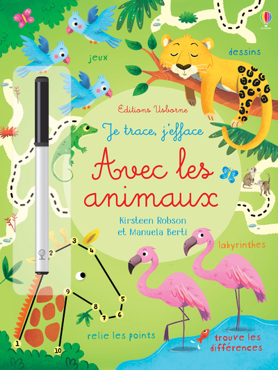 Picture of Je trace, j'efface - Avec les animaux