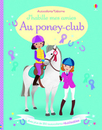Image de J'habille mes amies Au poney-club - Autocollants Usborne